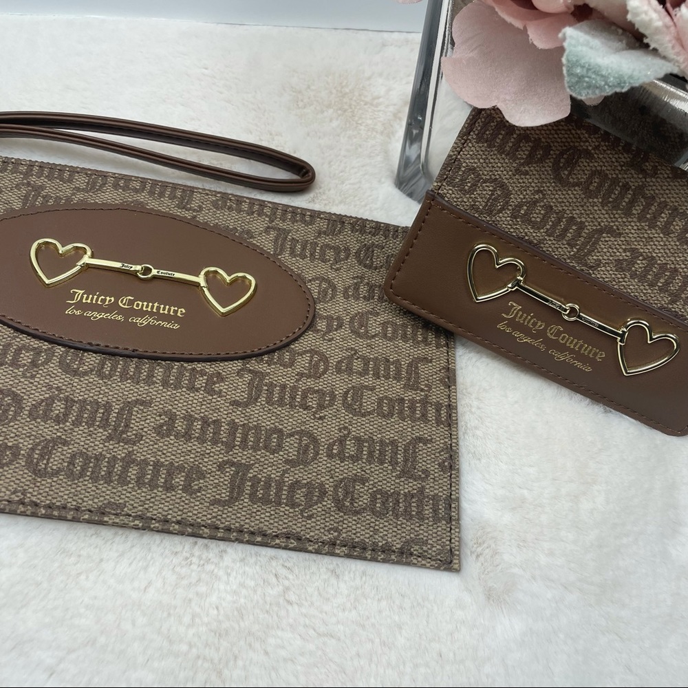 NWT Juicy Couture Wrislet & Bifold Wallet Bundle